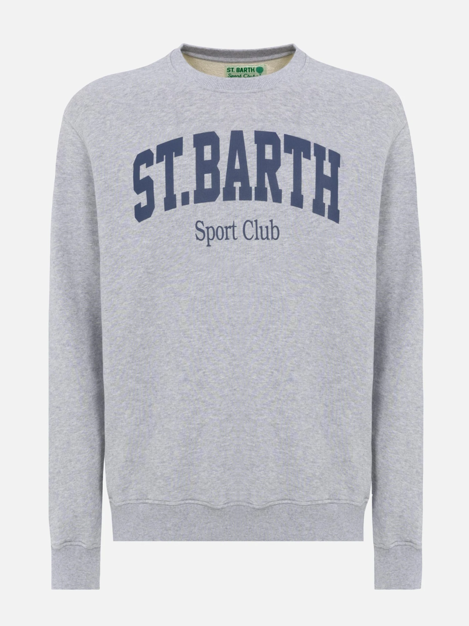 MC2 Saint Barth Ponza Crewneck Cotton Sweatshirt With St. Barth Sport Club Print 6 MC2 Saint Barth Ponza Crewneck Cotton Sweatshirt With St. Barth Sport Club Print - Image 4