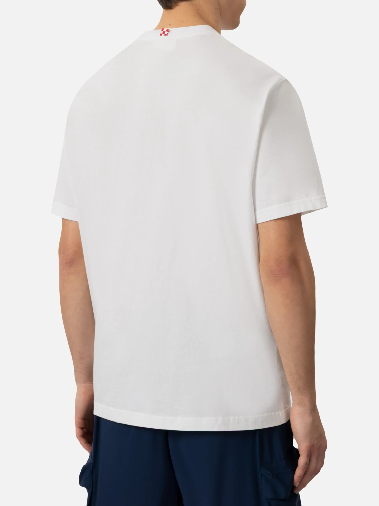 MC2 Saint Barth Classic Fit Cotton Jersey T-shirt Portofino With Gin Gin Embroidery | INSULTI LUMINOSI SPECIAL EDITION 5 MC2 Saint Barth Classic Fit Cotton Jersey T-shirt Portofino With Gin Gin Embroidery | INSULTI LUMINOSI SPECIAL EDITION - Image 3