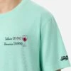 MC2 Saint Barth Classic Fit Cotton Jersey T-shirt Portofino With Sabato Divino Domenica Divano Embroidery 2 MC2 Saint Barth Classic Fit Cotton Jersey T-shirt Portofino With Sabato Divino Domenica Divano Embroidery -MC2 Saint Barth Shop UID POT000105283H MAN T SHIRT GREEN 20250304171944 03