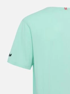 MC2 Saint Barth Classic Fit Cotton Jersey T-shirt Portofino With Sabato Divino Domenica Divano Embroidery 11 MC2 Saint Barth Classic Fit Cotton Jersey T-shirt Portofino With Sabato Divino Domenica Divano Embroidery -MC2 Saint Barth Shop UID POT000105283H MAN T SHIRT GREEN 20250315090000 05