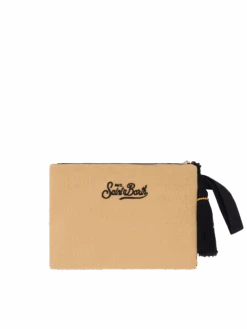 MC2 Saint Barth Pearl Pouch With Animalier Beaded Pattern 8 MC2 Saint Barth Pearl Pouch With Animalier Beaded Pattern -MC2 Saint Barth Shop UID POU000201359H ACCESSORY BAG BROWN ANIMALIER 0 2