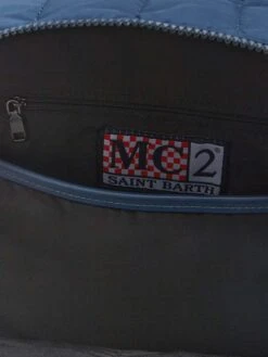 MC2 Saint Barth Navy Blue Puffer Backpack -MC2 Saint Barth Shop UID PUF000410464E ACCESSORY BAG BLUE MOUNTAINSTYLE 0 20250107193500 4