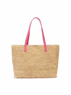 MC2 Saint Barth Beige Raffia City Mid Bag With Saint Barth Embroidered Logo 12 MC2 Saint Barth Beige Raffia City Mid Bag With Saint Barth Embroidered Logo -MC2 Saint Barth Shop UID RAFC00201329H ACCESSORY BAG BEIGE PLAINCOLOR 0 4