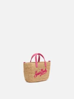 MC2 Saint Barth Beige Raffia City Micro Bag With Saint Barth Embroidery -MC2 Saint Barth Shop UID RAFC00401329H ACCESSORY BAG BEIGE 0 0 20250324143501 3