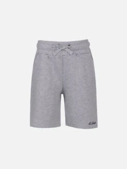 MC2 Saint Barth Boy Grey Cotton Fleece Bermuda Shorts Randle Jr