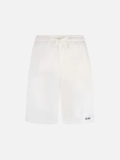 MC2 Saint Barth Randle White Cotton Fleece Bermuda Shorts -MC2 Saint Barth Shop UID RANL00200398F MAN PANT WHITE 1 35d1dda2 8f8d 4a92 8703 2868c0f5abe3