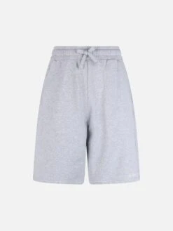 MC2 Saint Barth Man Mélange Grey Cotton Fleece Bermuda Shorts Randle 10 MC2 Saint Barth Man Mélange Grey Cotton Fleece Bermuda Shorts Randle -MC2 Saint Barth Shop UID RANL00200409F MAN PANT GREY 1