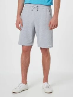 MC2 Saint Barth Randle Grey Cotton Fleece Bermuda Shorts