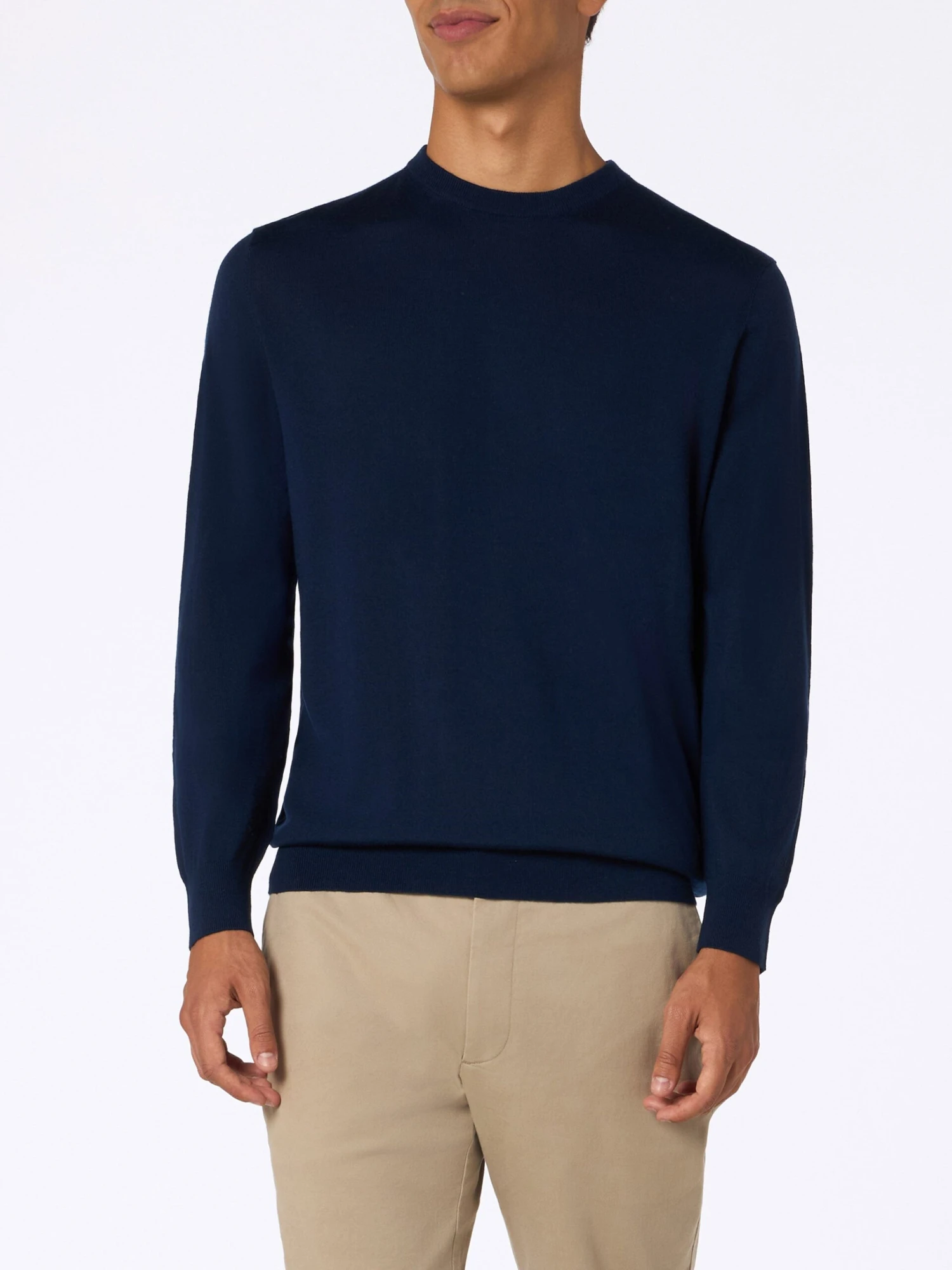 MC2 Saint Barth Man Blue Navy Merino Wool Sweater Regent 3 MC2 Saint Barth Man Blue Navy Merino Wool Sweater Regent