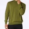 MC2 Saint Barth Man Regent Pistachio Merino Wool Sweater 2 MC2 Saint Barth Man Regent Pistachio Merino Wool Sweater -MC2 Saint Barth Shop UID REGE00100738G STBM KNITWEAR GREEN 20240903153501 1