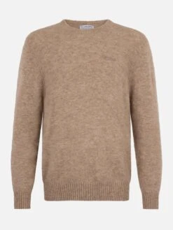 MC2 Saint Barth Man Crewneck Kaki Stretch Alpaca Sweater Regent 9 MC2 Saint Barth Man Crewneck Kaki Stretch Alpaca Sweater Regent -MC2 Saint Barth Shop UID REGE00300024G MAN KNITWEAR BROWN 20241023093500 4