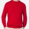 MC2 Saint Barth Man Red Blended Cashmere Crewneck Sweater Regent -MC2 Saint Barth Shop UID REGE00300032G MAN KNITWEAR RED 20240903153501 2