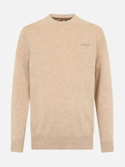 MC2 Saint Barth Man Beige Crewneck Cashmere Blend Sweater Regent 9 MC2 Saint Barth Man Beige Crewneck Cashmere Blend Sweater Regent -MC2 Saint Barth Shop UID REGE00300045G MAN KNITWEAR BROWN 20240905105110 1