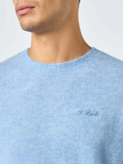 MC2 Saint Barth Man Light Blue Crewneck Stretch Sweater Regent 8 MC2 Saint Barth Man Light Blue Crewneck Stretch Sweater Regent -MC2 Saint Barth Shop UID REGE00300114G MAN KNITWEAR SKY 20240930173500 3