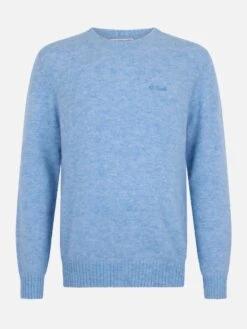 MC2 Saint Barth Man Light Blue Crewneck Stretch Sweater Regent 9 MC2 Saint Barth Man Light Blue Crewneck Stretch Sweater Regent -MC2 Saint Barth Shop UID REGE00300114G MAN KNITWEAR SKY 20241023093500 4