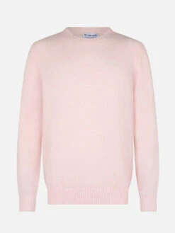 MC2 Saint Barth Man Pink Crewneck Stretch Sweater Regent -MC2 Saint Barth Shop UID REGE00300696G MAN KNITWEAR PINK 20240917120001 1 81a05571 5de3 46da 8e13 ab03c27ecec9