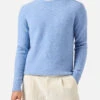 MC2 Saint Barth Regent Light Blue Stretch Alpaca Sweater -MC2 Saint Barth Shop UID REGE00600023I MAN KNITWEAR BLUE MC2 MC2 1