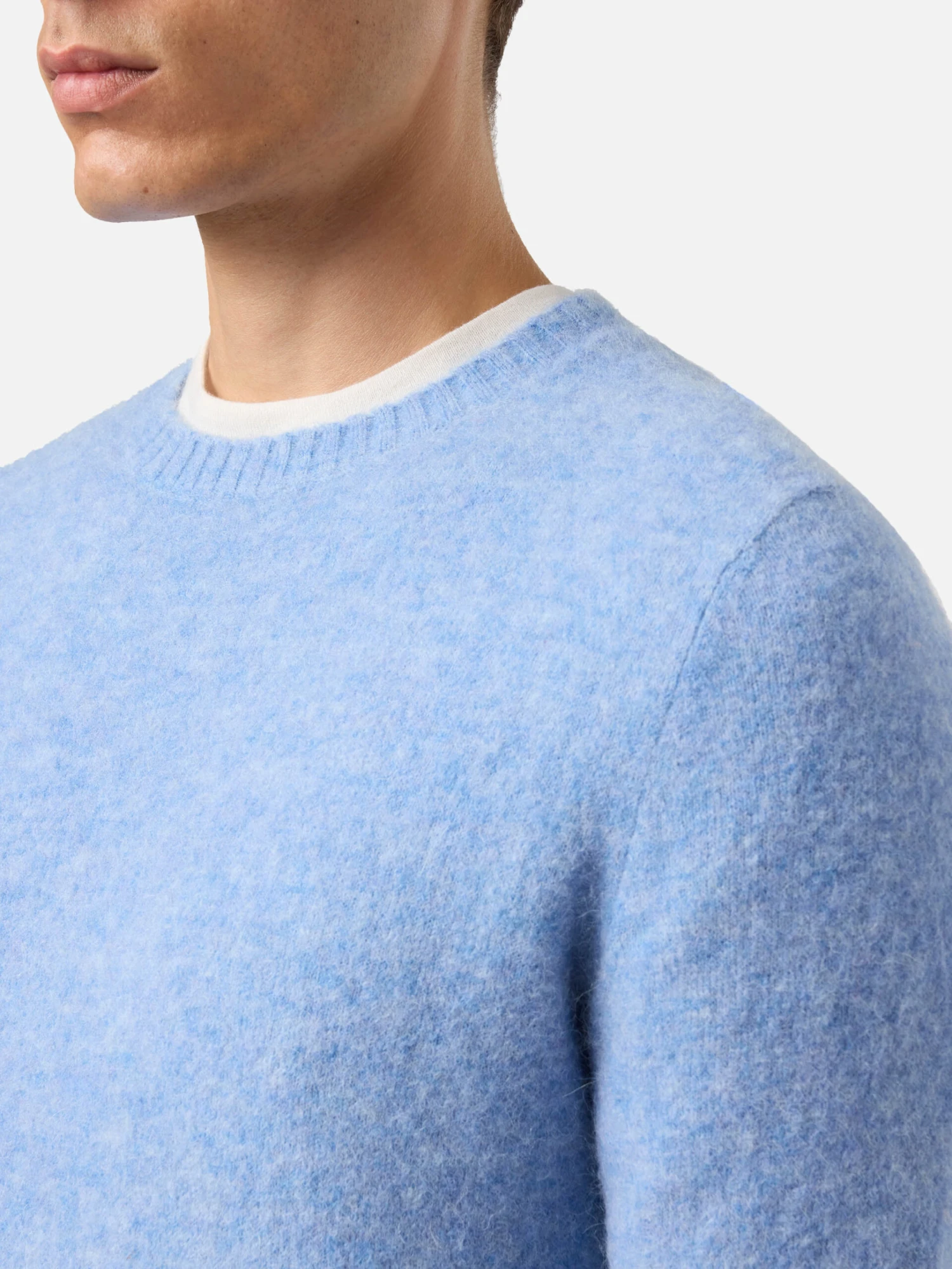 MC2 Saint Barth Regent Light Blue Stretch Alpaca Sweater 4 MC2 Saint Barth Regent Light Blue Stretch Alpaca Sweater - Image 2