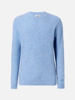 MC2 Saint Barth Regent Light Blue Stretch Alpaca Sweater 11 MC2 Saint Barth Regent Light Blue Stretch Alpaca Sweater -MC2 Saint Barth Shop UID REGE00600023I MAN KNITWEAR BLUE MC2 MC2 5
