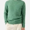 MC2 Saint Barth Regent Sage Green Stretch Alpaca Sweater