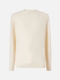 MC2 Saint Barth Regent White Lambswool Sweater 11 MC2 Saint Barth Regent White Lambswool Sweater -MC2 Saint Barth Shop UID REGE01100040I MAN KNITWEAR WHITE MC2 MC2 5