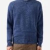 MC2 Saint Barth Regent Denim Blue Lambswool Sweater