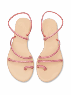 MC2 Saint Barth Flat Ring Sandals With Fuchsia Rhinestones 9 MC2 Saint Barth Flat Ring Sandals With Fuchsia Rhinestones -MC2 Saint Barth Shop UID RING00100077H ACCESSORY SHOES PINK PLAIN.COLOR MC2 04