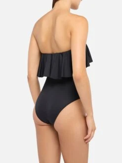 MC2 Saint Barth Roxy Black One-piece Swimsuit With Flounce 9 MC2 Saint Barth Roxy Black One-piece Swimsuit With Flounce -MC2 Saint Barth Shop UID ROX0001E4 WOMAN ONEPIECE BLACKMC2MC2 MC2 3
