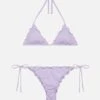 MC2 Saint Barth Lilac Triangle Bikini Sagittarius Miami With Cheeky Swim Briefs