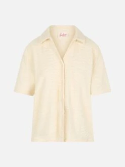MC2 Saint Barth Woman Terry Cotton Shirt Sheila -MC2 Saint Barth Shop UID SAH00104977F WOMAN SHIRT WHITE 5