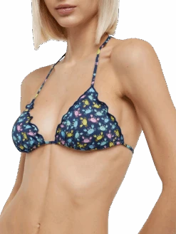 MC2 Saint Barth Sarius Triangle Classic Bikini With Crab Print 11 MC2 Saint Barth Sarius Triangle Classic Bikini With Crab Print -MC2 Saint Barth Shop UID SARI00101228H WOMAN BIKINI BLUE 0 0 2