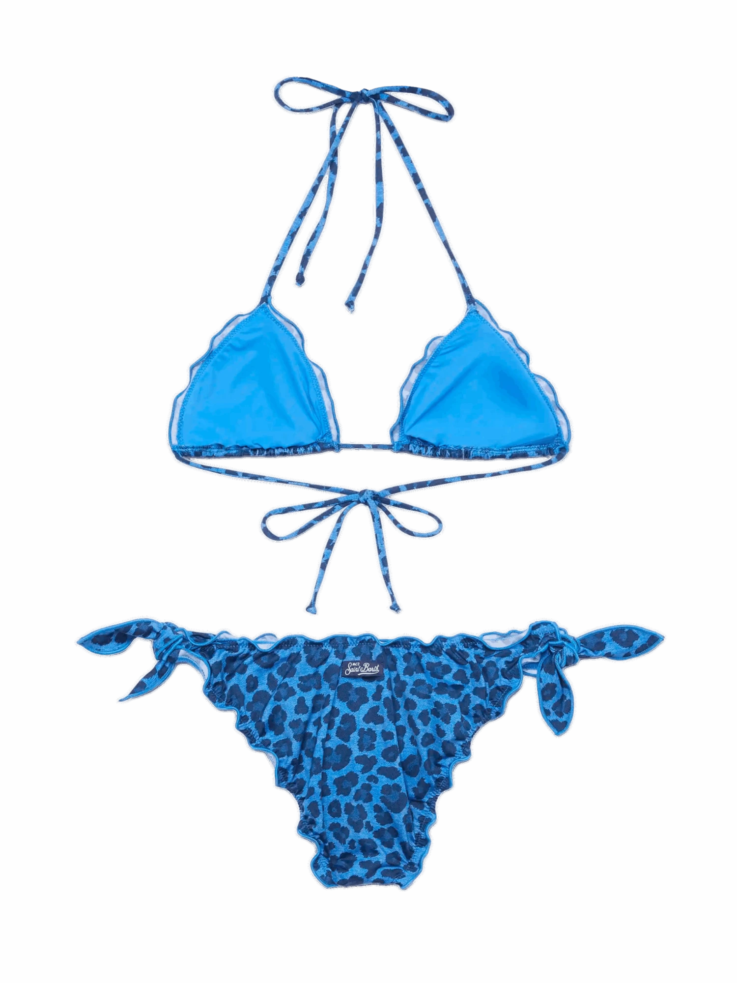 MC2 Saint Barth Sarius Triangle Classic Bikini With Animalier Print 5 MC2 Saint Barth Sarius Triangle Classic Bikini With Animalier Print - Image 3