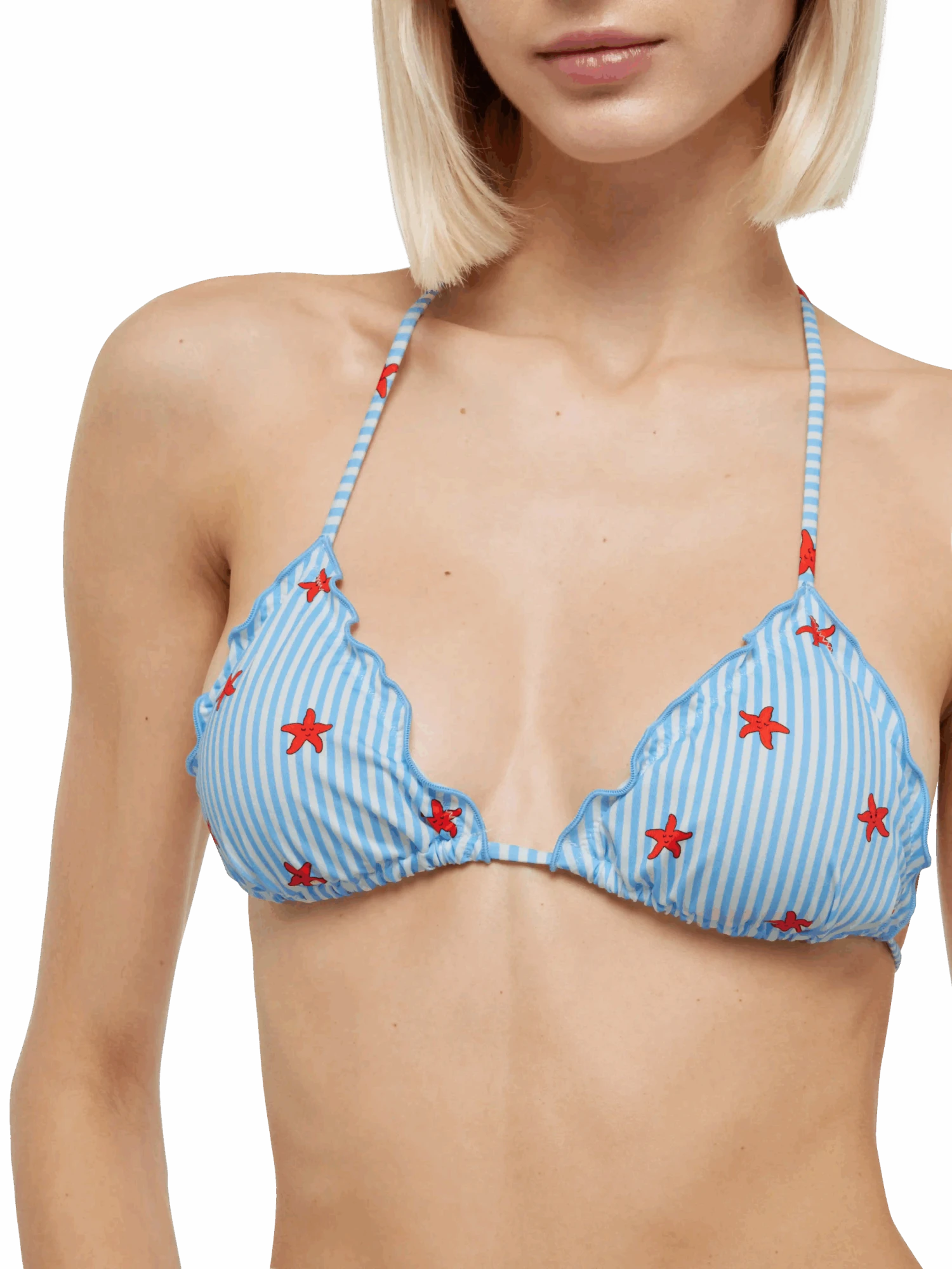 MC2 Saint Barth Sarius Triangle Classic Bikini With Starfish Print 7 MC2 Saint Barth Sarius Triangle Classic Bikini With Starfish Print - Image 5