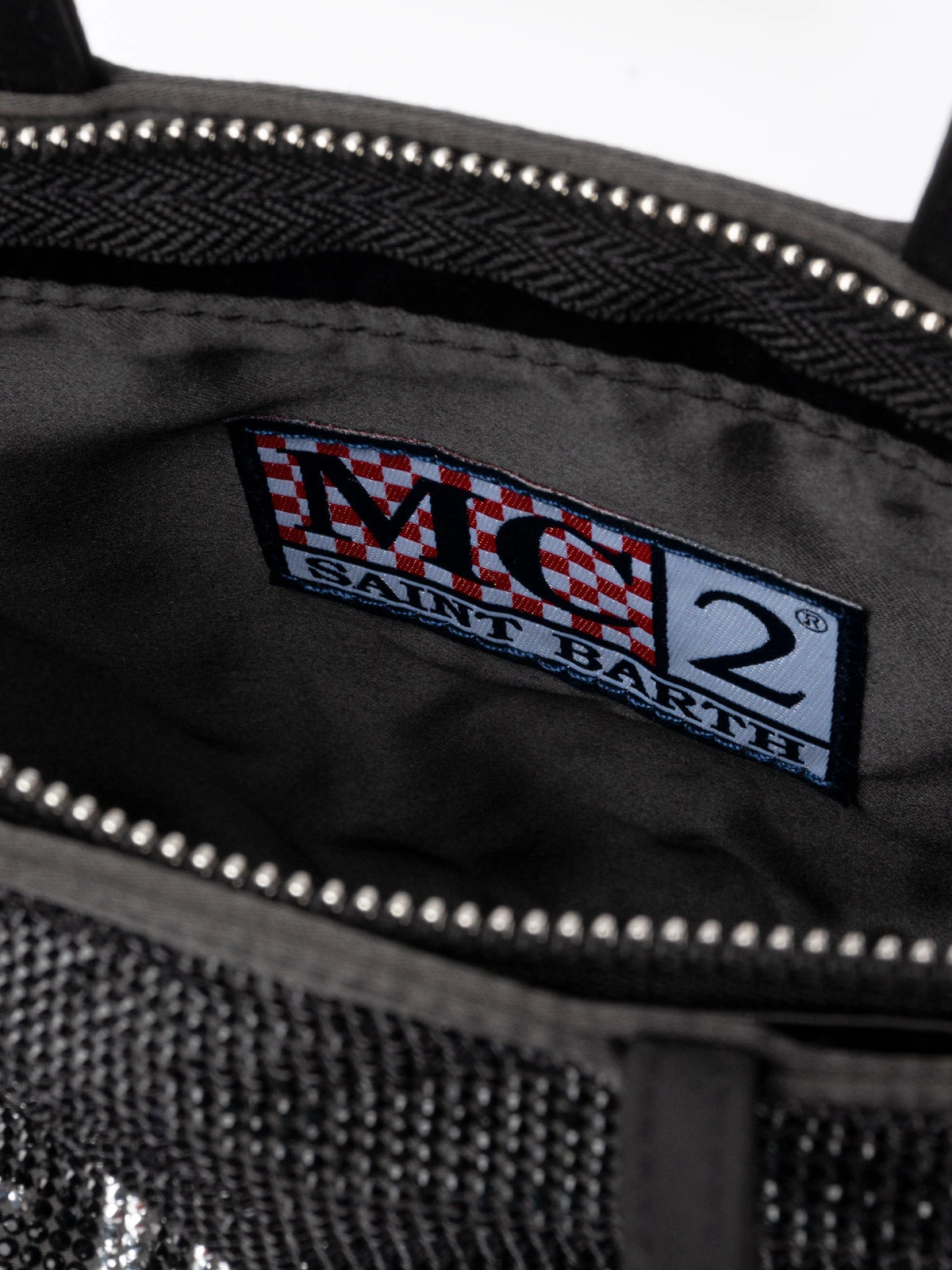 MC2 Saint Barth Strass Mini Bag With Black Rhinestone 8 MC2 Saint Barth Strass Mini Bag With Black Rhinestone - Image 6