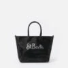 MC2 Saint Barth Strass Mini Bag With Black Rhinestone -MC2 Saint Barth Shop UID SBM000101439G ACCESSORY BAG BLACK FUNNY 01