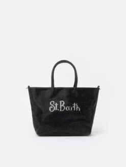 MC2 Saint Barth Strass Mini Bag With Black Rhinestone