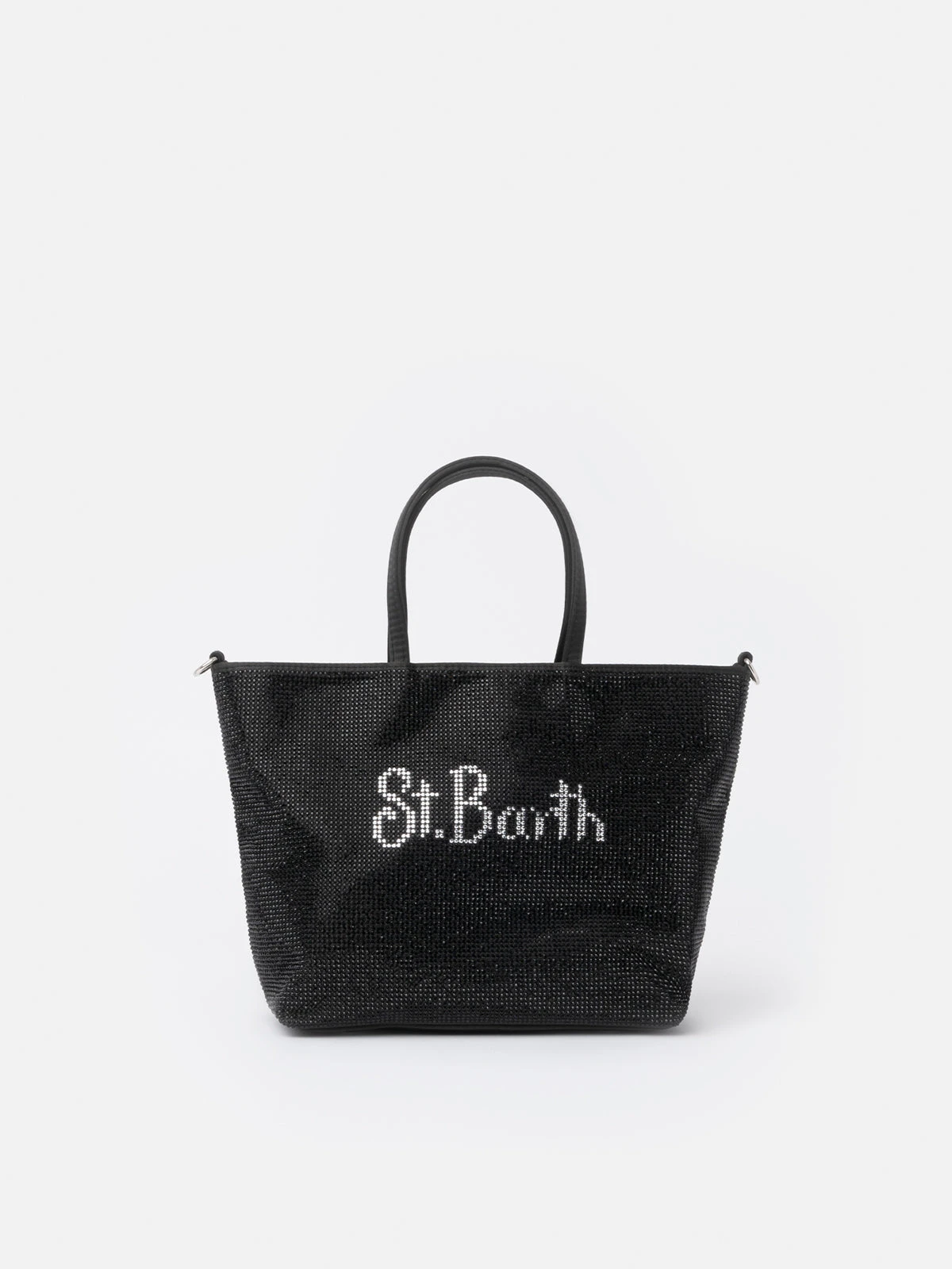 MC2 Saint Barth Strass Mini Bag With Black Rhinestone 3 MC2 Saint Barth Strass Mini Bag With Black Rhinestone