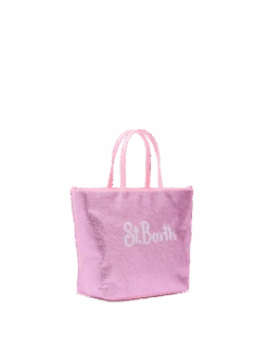 MC2 Saint Barth Strass Mini Bag With Pink Rhinestones -MC2 Saint Barth Shop UID SBM000103726H ACCESSORY BAG PINK PLAINCOLOR 0 3