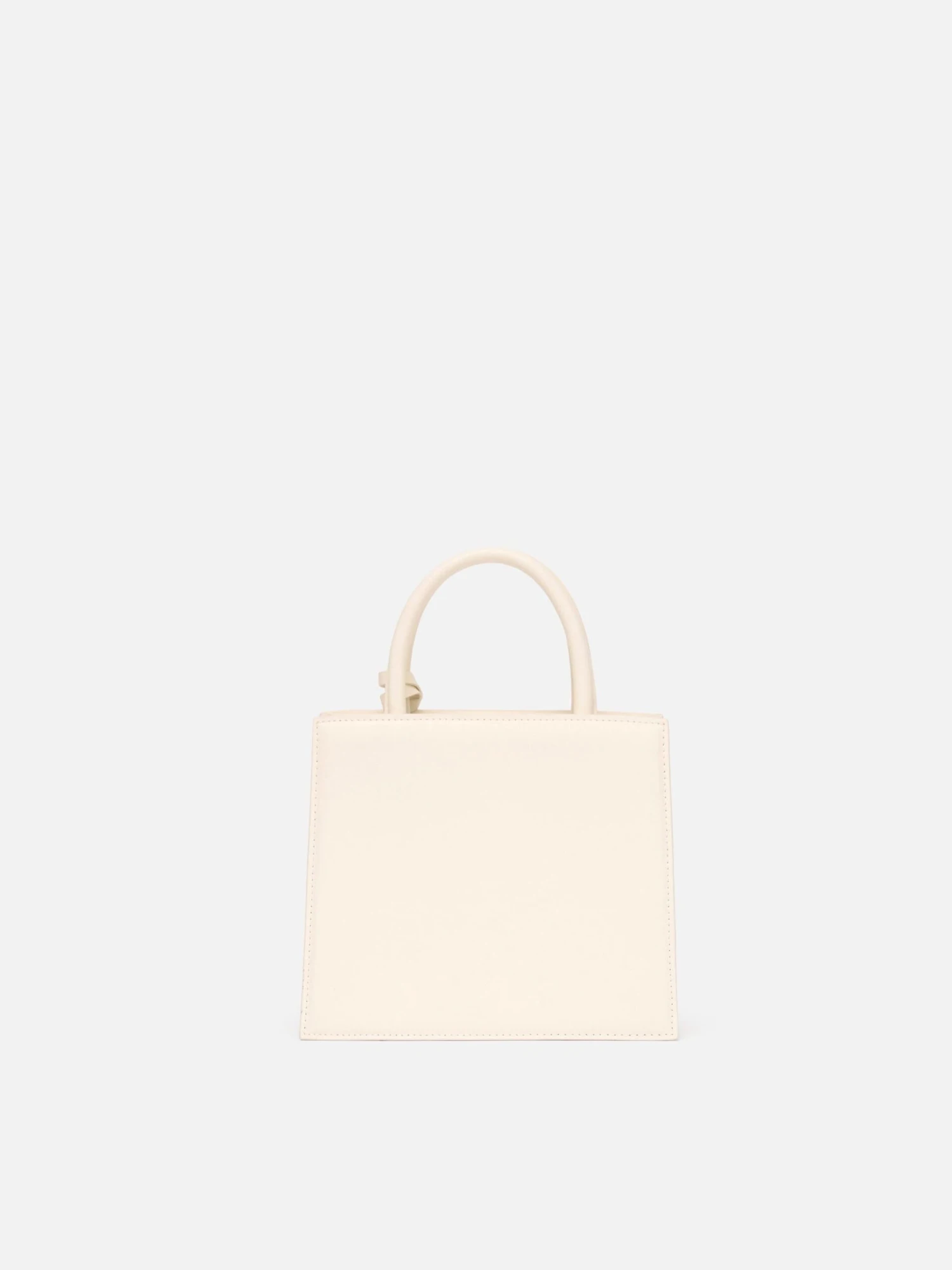 MC2 Saint Barth Shop Bag Mini In Off-white Leather 6 MC2 Saint Barth Shop Bag Mini In Off-white Leather - Image 4