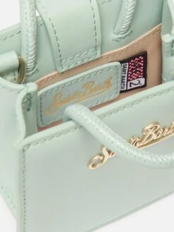 MC2 Saint Barth Shop Bag Micro In Sage Green Leather 11 MC2 Saint Barth Shop Bag Micro In Sage Green Leather -MC2 Saint Barth Shop UID SHBM000300555I ACCESSORY BAG GREEN MC2 MC2 20250711083505 4