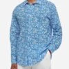 MC2 Saint Barth Muslin Cotton Shirt Sikelia With Floral Print -MC2 Saint Barth Shop UID SIK000104044F MAN SHIRT SKYFLOWERMC2 MC2 20250704173518 1