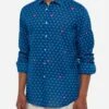 Man Muslin Cotton Sikelia Shirt With Rooster Print -MC2 Saint Barth Shop UID SIK0001GAUL61 MAN SHIRT BLUE MC2 MC2 1 54be76b9 d9f0 4168 82e4 87f24be675b6