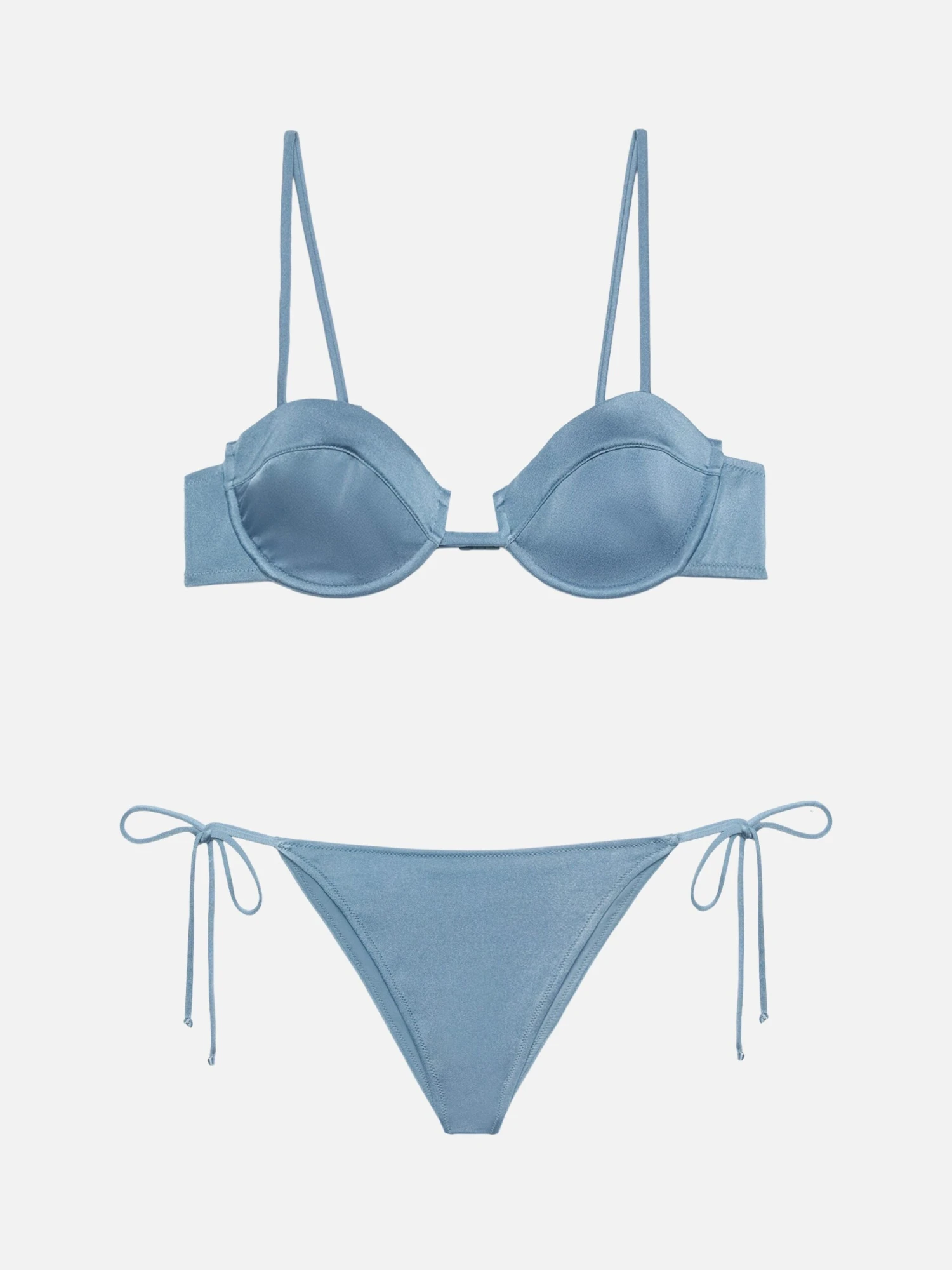 MC2 Saint Barth Marielle Shimmeravio Blue Classic Swim Briefs - Salina Avio Blue Underwired Bralette 3 MC2 Saint Barth Marielle Shimmeravio Blue Classic Swim Briefs - Salina Avio Blue Underwired Bralette