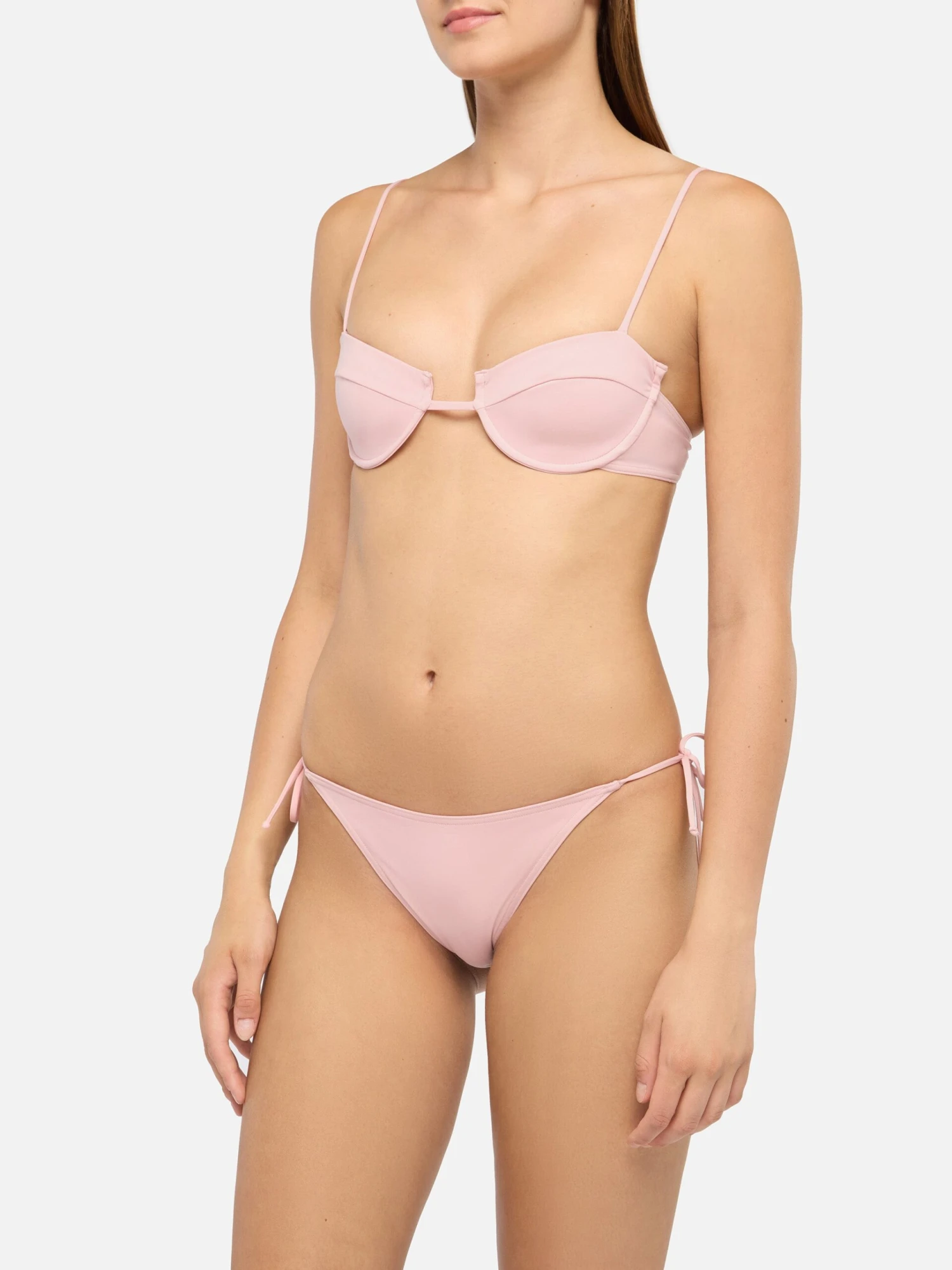 MC2 Saint Barth Virgo Pink Classic Swim Briefs- Salina Pink Underwired Bralette 4 MC2 Saint Barth Virgo Pink Classic Swim Briefs- Salina Pink Underwired Bralette - Image 2