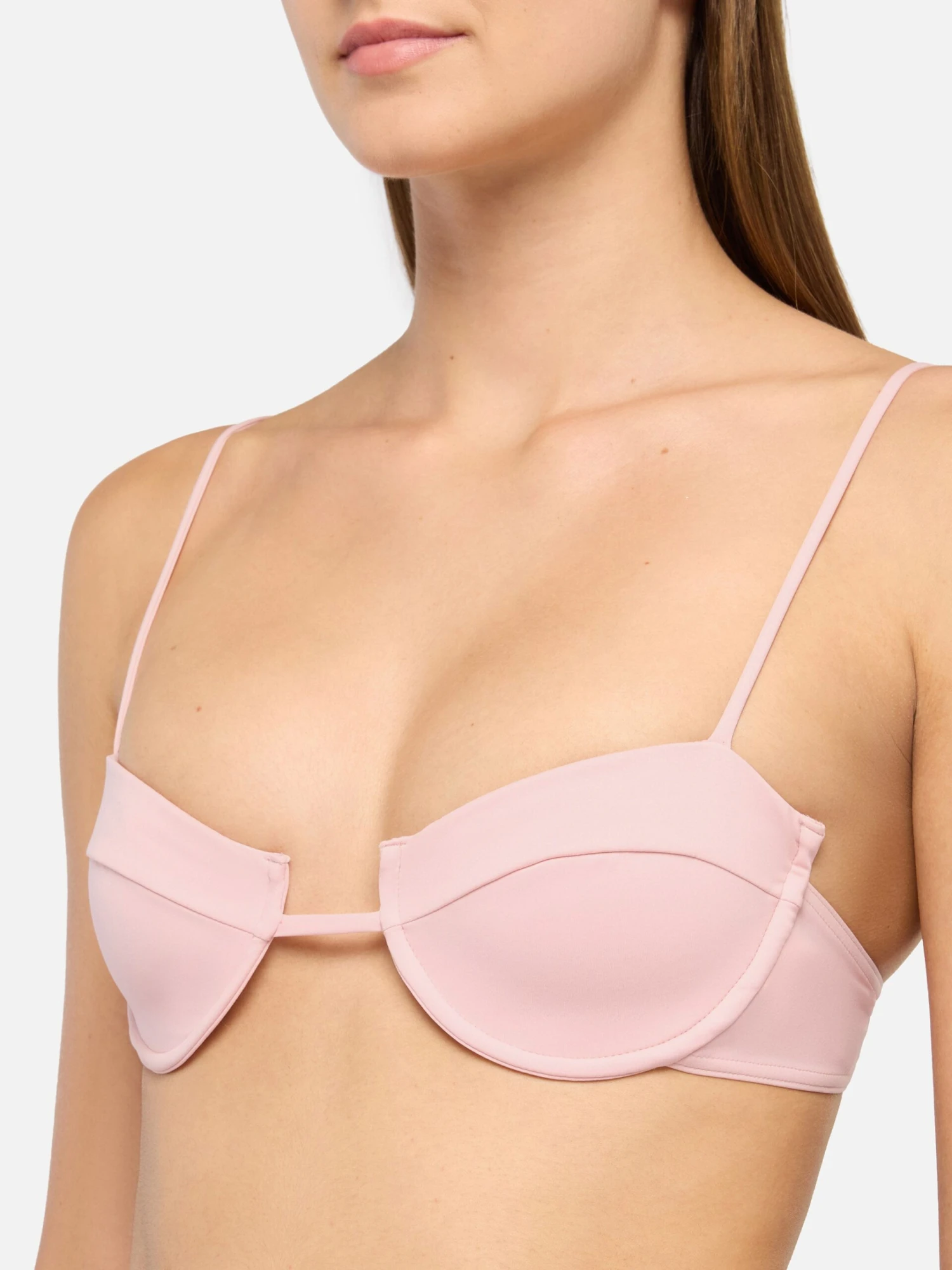 MC2 Saint Barth Virgo Pink Classic Swim Briefs- Salina Pink Underwired Bralette 5 MC2 Saint Barth Virgo Pink Classic Swim Briefs- Salina Pink Underwired Bralette - Image 3