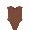 MC2 Saint Barth Soleil Brown Crinkle Strapless One-piece Swimsuit -MC2 Saint Barth Shop UID SOLL00103164H WOMAN ONEPIECE BROWN 0 0 20250324153500 4