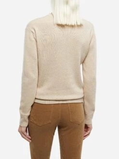 MC2 Saint Barth Woman Beige Cashmere Blend Sweater Sorbonne -MC2 Saint Barth Shop UID SORB00100045G WOMAN KNITWEAR BROWN 30x30 0 20241121163500 3