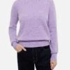 MC2 Saint Barth Woman Stretch Alpaca Lilac Sweater Sorbonne