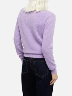 MC2 Saint Barth Woman Stretch Alpaca Lilac Sweater Sorbonne -MC2 Saint Barth Shop UID SORB00100160G WOMAN KNITWEAR LILAC 30x30 0 20241121163500 3
