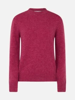 MC2 Saint Barth Woman Peony Stretch Yarn Sweater Sorbonne -MC2 Saint Barth Shop UID SORB00100253G WOMAN KNITWEAR PINK 1